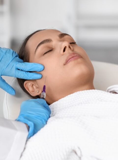 woman getting a liquid facelift in Silver Spring