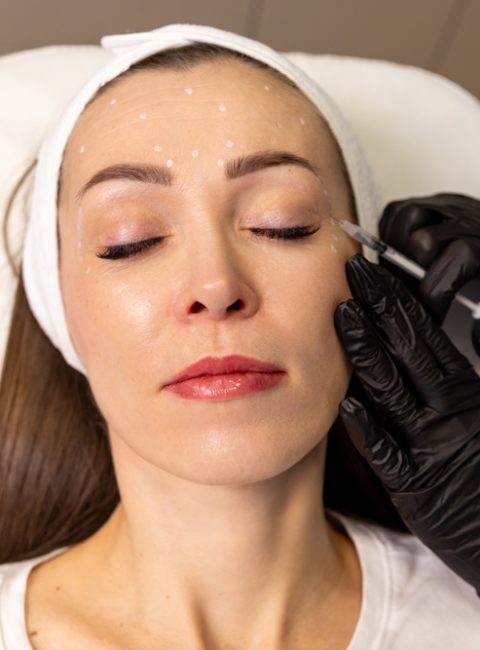 woman in need of Botox for crow's feet in Silver Spring